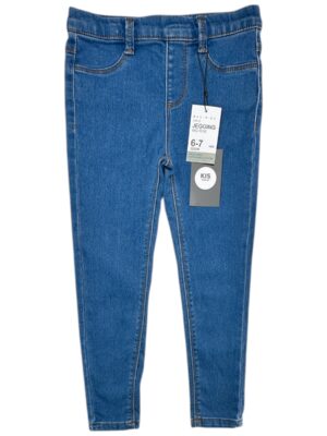 PRIMARK Jegginsy Dziecięce Niebieskie 122