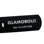 GLAMOROUS Pasek Damski Czarny S - zdjęcie 3
