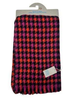 PRIMARK Szal Damski Wielokolorowy Pepitka ONE SIZE