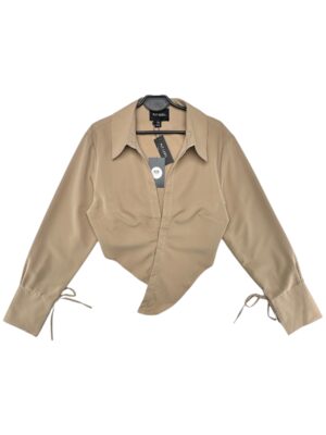 PLT LABEL Koszula Damska Beżowa XXL