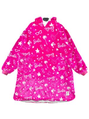 BARBIE HUGZEE Piżama Damska Różowa ONE SIZE