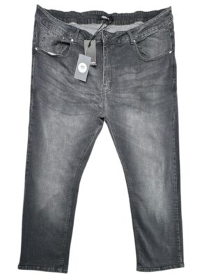 BIGDUDE Jeansy Męskie Szare XXL (W44 L29)