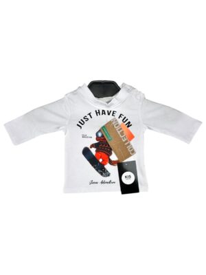 COCCODRILLO Bluzka Dziecięca Biała 56