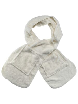 OHS Szal Damski Biały ONE SIZE