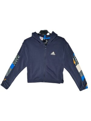 ADIDAS Bluza Dziecięca Granatowa 152