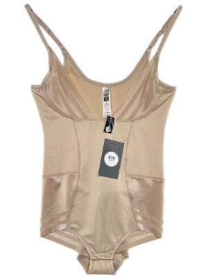 DUNNES STORES Body Damskie Beżowe Wyszczuplające M