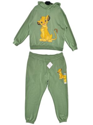 PRIMARK DISNEY Komplet Damski Zielony L (42/44)