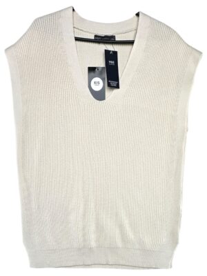 M&S Kamizelka Męska Beżowa M