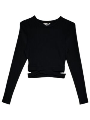 CANDY Bluzka Damska Czarna 164