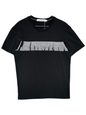 CALVIN KLEIN JEANS Koszulka Damska Czarna S