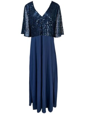 BOOHOO Sukienka Damska Niebieska 4XL