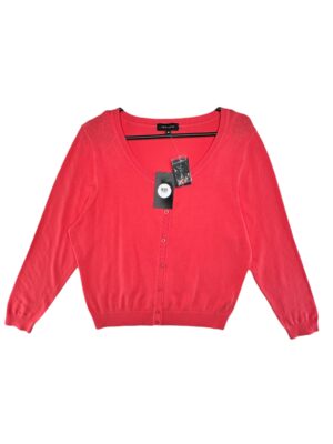 NEW LOOK Sweter Damski Czerwony 3XL