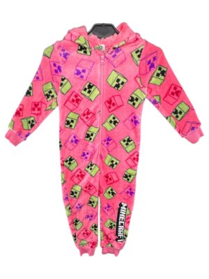 MATALAN ( MINECRAFT ) Kombinezon Dziecięcy Różowy 116