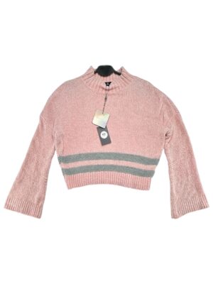 MISSGUIDED Sweter Damski Różowy S/M