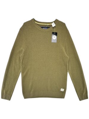 JACK&JONES Sweter Męski Zielony L