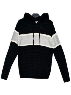 BRAVE SOUL LONDON Sweter Męski Czarny M