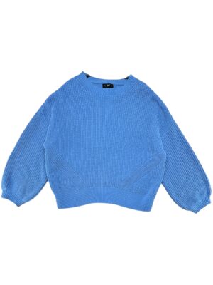 F&F Sweter Damski Niebieski L
