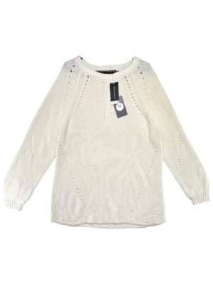 DOROTHY PERKINS Sweter Damski Biały 4XL