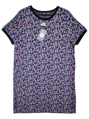 PRIMARK Sukienka Damska Niebieska Wzorzysta 4XL