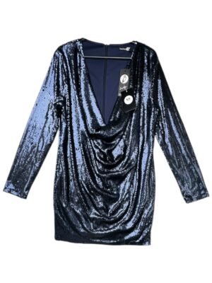 BOOHOO Sukienka Damska Niebieska XL