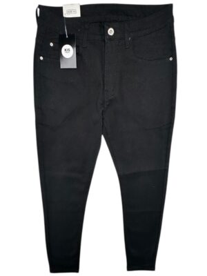 Jeansy Damskie Czarne M (30)