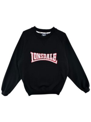 LONSDALE LONDON Bluza Męska Czarna M