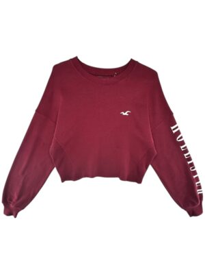 HOLISTER Bluza Damska Czerwona S