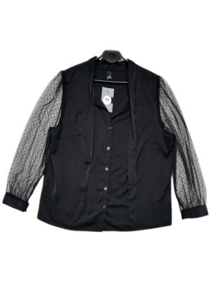 Koszula Damska Czarna XL 100% poliester