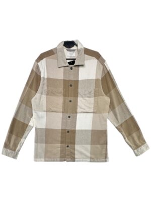 JACK&JONES Koszula Męska Beżowa Krata XL