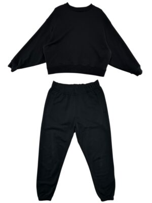 PG Komplet CLOTHES Dres Damski Czarny XS/S