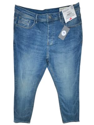 PRIMARK Jeansy Damskie Niebieskie 4XL ( W38 L32 )