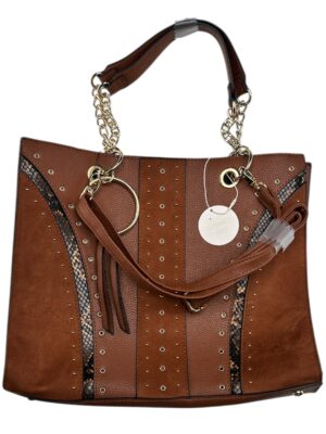 PRIMARK Torebka Damska Brązowa ONE SIZE