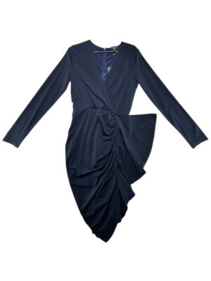 AX PARIS Sukienka Damska Granatowa L