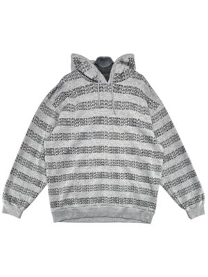 LONSDALE Bluza Męskie Szara Logo XXL