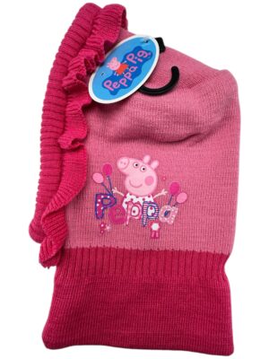 PEPPA PIG Czapka Damska Różowa ONE SIZE