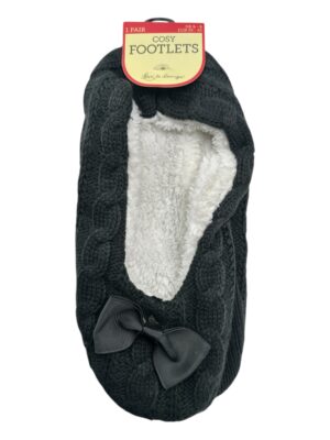 PRIMARK Kapcie Damskie Czarne 39/42