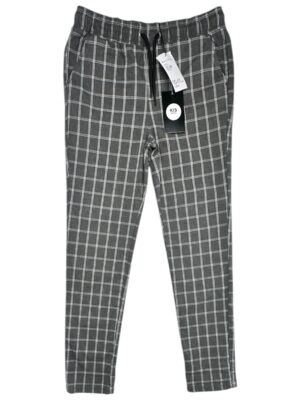 PRIMARK Spodnie Dziecięce Szare Kratka 146