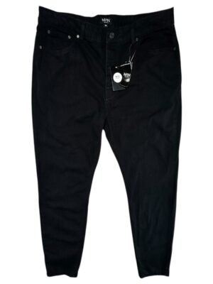 BOOHOO MAN Jeansy Męskie Czarne XL