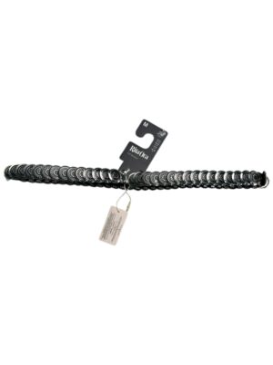 PRIMARK Pasek Damski Czarny Metalowy M