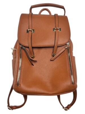 Plecak Damski Brązowy Ślady użytkowania One Size