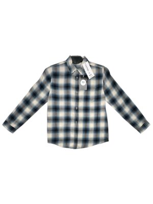 GEORGE Koszula Dziecięca Niebieska Kratka 128