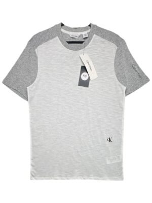 CALVIN KLEIN Koszulka Męska Szara S