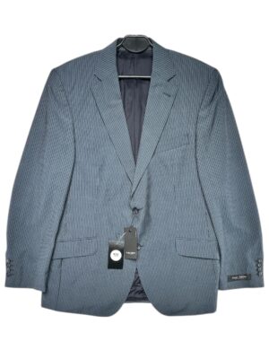 CARL GROSS Marynarka Męska Niebieska L (44 S) Wełna