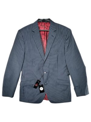 RED SELECT Marynarka Męska Niebieska M Wełna