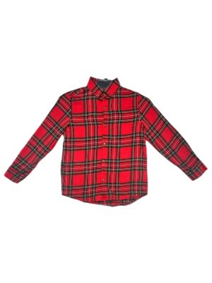 NEXT Koszula Dziecięce Czerwona Kratka 122