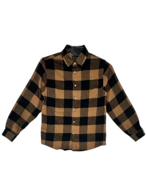 PRIMARK Koszula Dziecięca Czarna Kratka 134