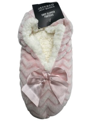 JEFF&CO Kapcie Damskie Różowe M/L