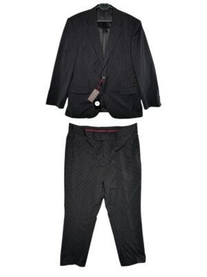 FERAUD Komplet Garnitur Męski Czarny L ( 44S ) Wełna