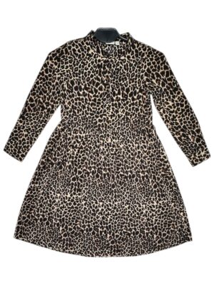 NAME IT Sukienka Dziecięca Brązowa 122