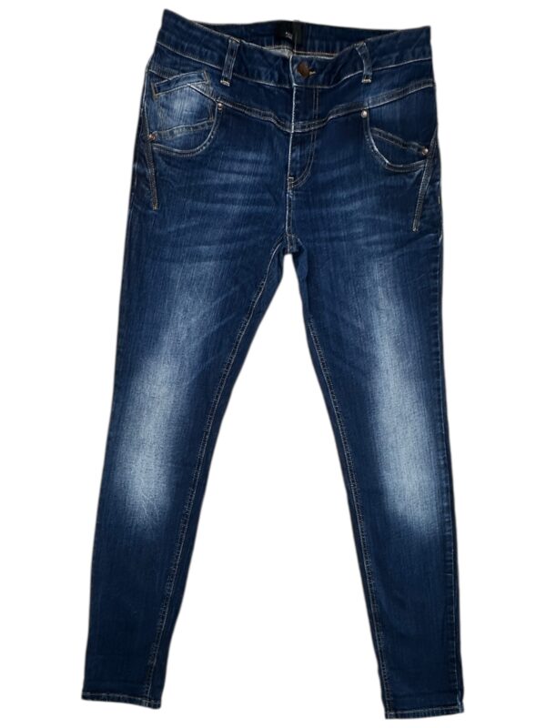 PULZ JEANS Jeansy Damskie Niebieskie L (W33 L32)